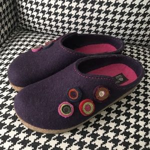Haflinger Wool Clogs